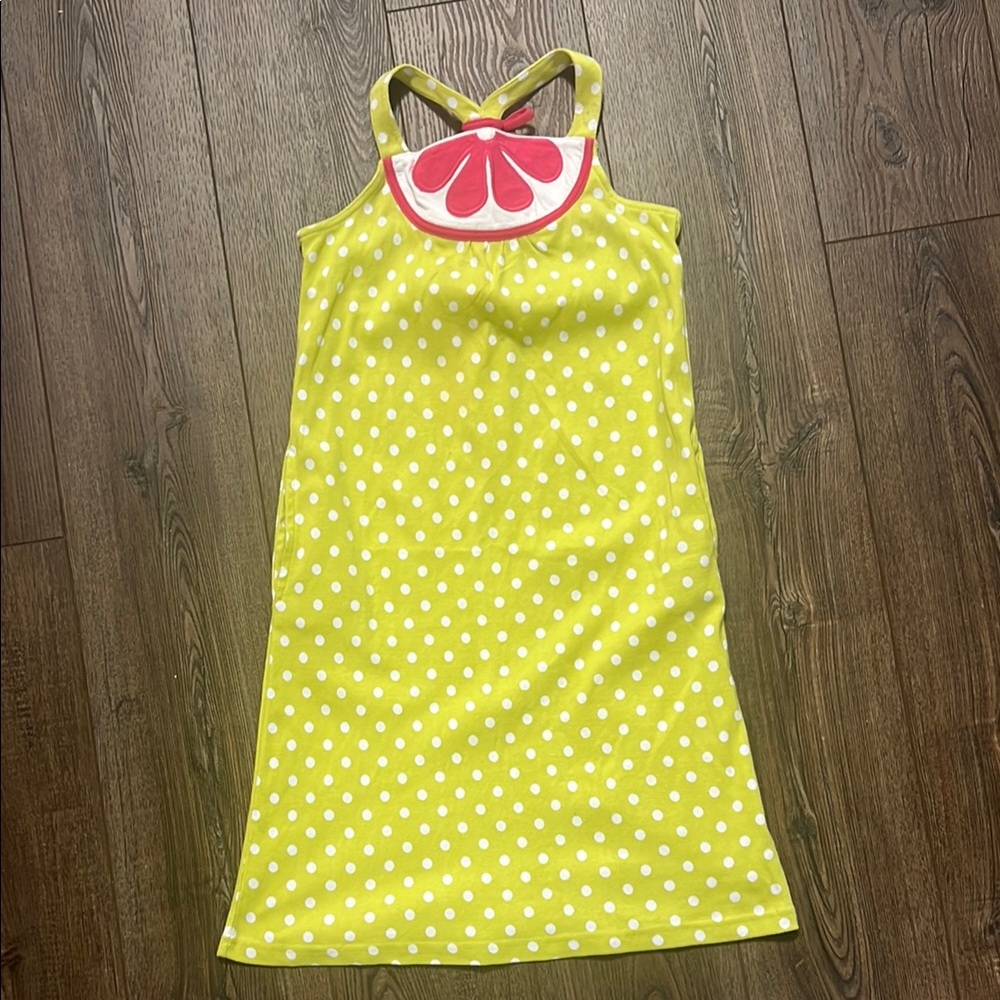 Gymboree Yellow Polka Dot Kids Dress